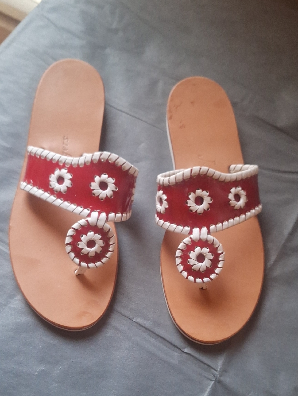 Jack Rogers Boating Sandals Size 6